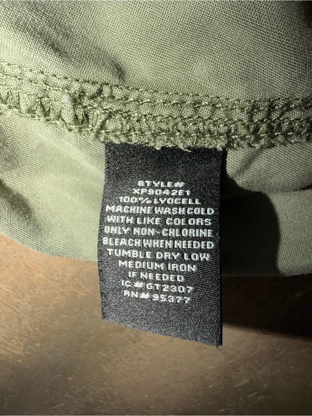 Sanctuary Olive Green Lyocell Jogger Pants Drawstring Utility XL - Picture 10 of 12